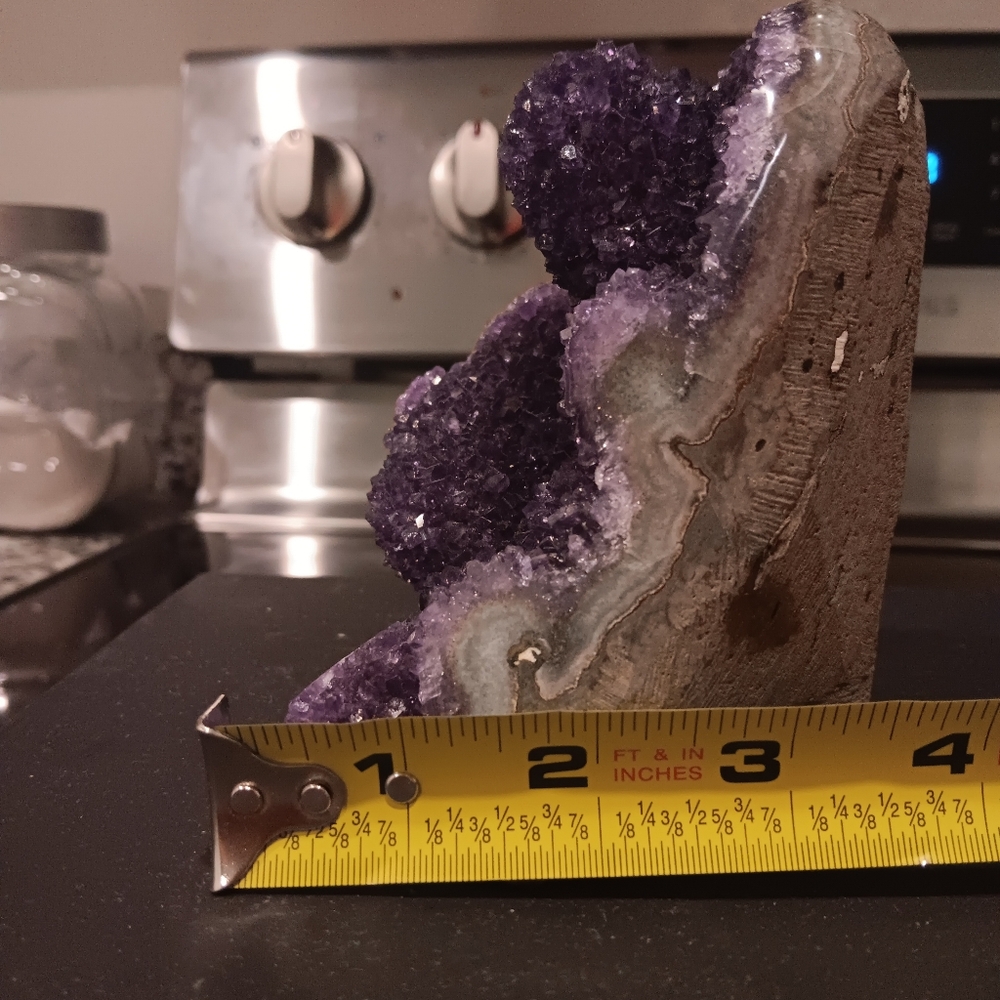 Stunning Purple Amethyst Geode Huge New - Picture 10 of 16